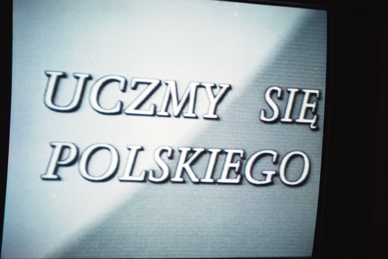 Poļu valodas nodarbība Svešvalodu fakultātē. null