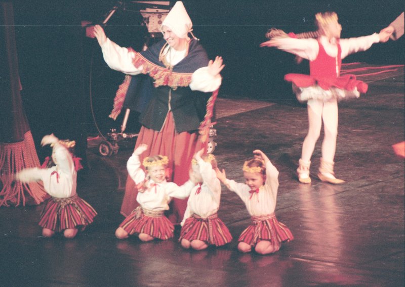 Horeogrāfu Harija Sūnas (75) (nebija klāt), Ulda Žagatas (70) un Alfrēda Spuras (70) jubilejas svinības Latvijas Nacionālajā operā. null