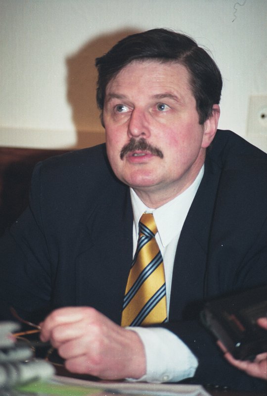 Juris Krūmiņš. Profesors, LU mācību prorektors.