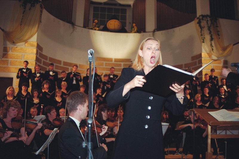 Koncerts Garīgās mūzikas festivāla ietvaros LU Lielajā aulā. Georga Frīdriha Hendeļa oratorija 'Mesija'. Dzied LNO soliste Sonora Vaice.