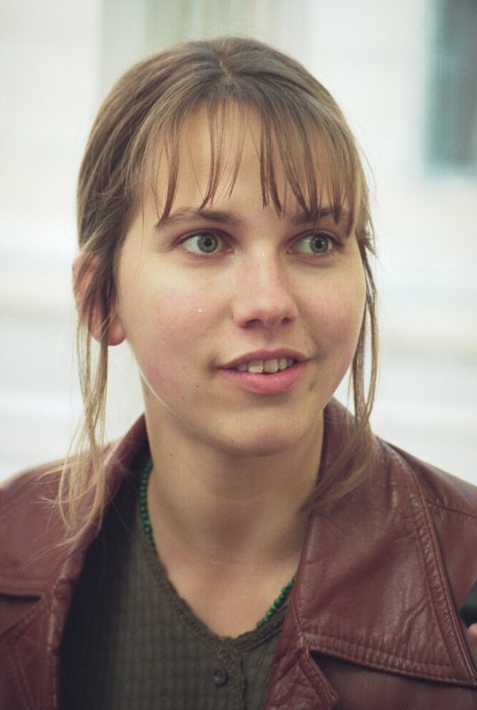 Anna Ešenvalde. LU JF studente.