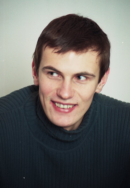 Ilmārs Lipskis. LU EVF students, konkursa 'Misters Latvija 2000' uzvarētājs.