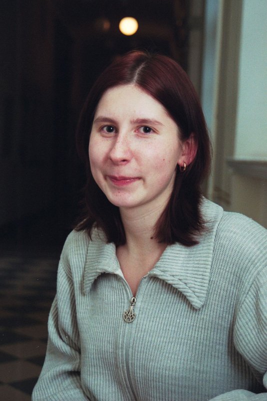 Olga. Juridiskās fakultātes studente.