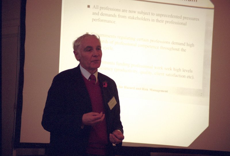 Konference 'Mūžizglītība kā izaicinājums ikvienam'. Prof. Džefs Čivers (Geoff Chivers), Apvienotā karaliste.