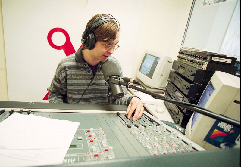 Radio 'Naba' studijā - Arnolds Kārklis