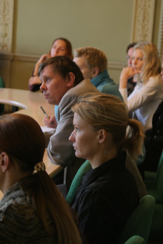 Kultūras ministrijas Kultūrpolitikas departamenta darbinieku tikšanās ar LU Filozofijas nodaļas 1. un 2. kursa maģistrantiem par kultūrpolitikas un stratēģijas veidošanas un pārraudzīšanas principiem un jaunajiem uzdevumiem Latvijā. null