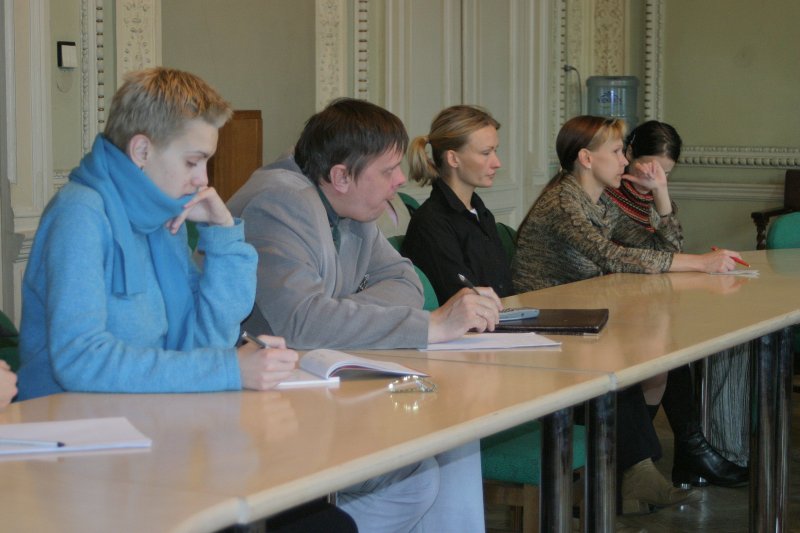 Kultūras ministrijas Kultūrpolitikas departamenta darbinieku tikšanās ar LU Filozofijas nodaļas 1. un 2. kursa maģistrantiem par kultūrpolitikas un stratēģijas veidošanas un pārraudzīšanas principiem un jaunajiem uzdevumiem Latvijā. null