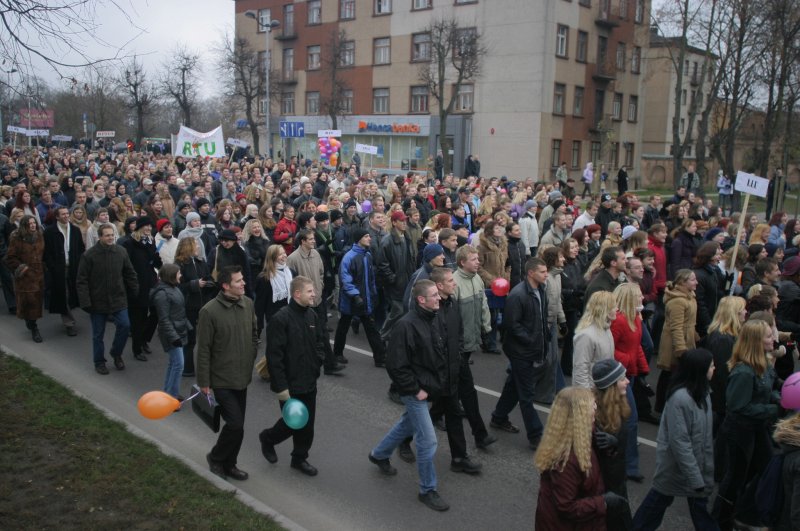 Latvijas Studentu diena Jelgavā. null