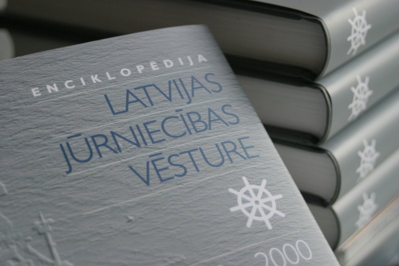 Eciklopēdija 'Latvijas jūrniecības vēsture'. null