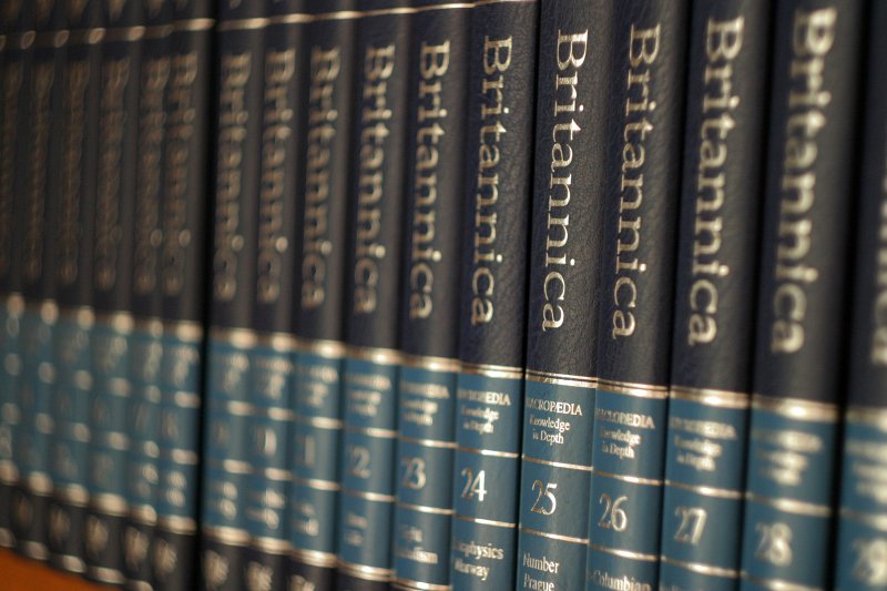 Encyclopædia Britannica. Grāmatu muguriņas.