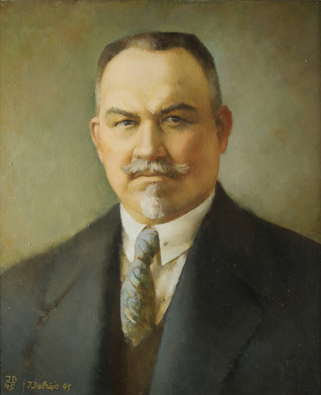 Jānis Ruberts (1874.-1934.) Latvijas Universitātes rektors no 1923. līdz 1925. gadam.