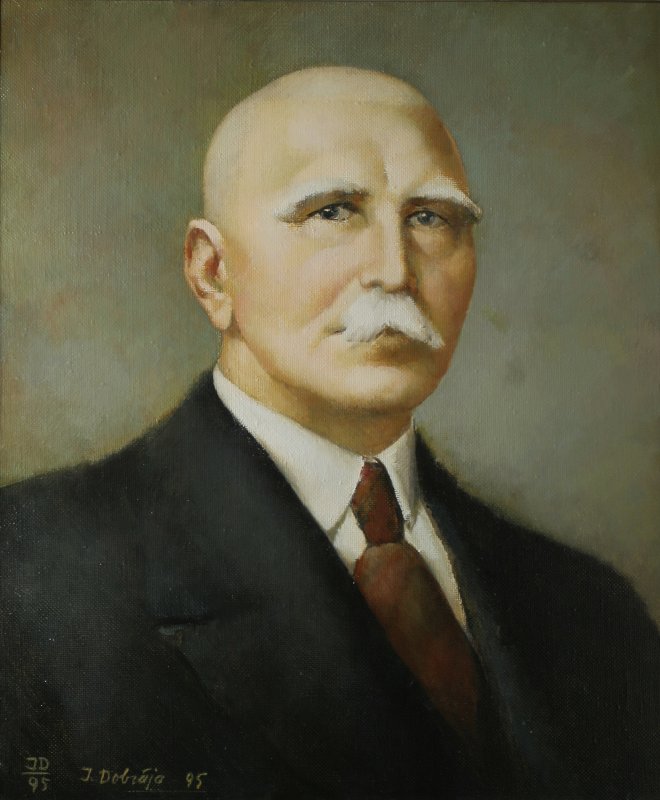 Mārtiņš Bīmanis. (1864.-1946.) Latvijas Universitātes rektors no 1931. līdz 1933. gadam.