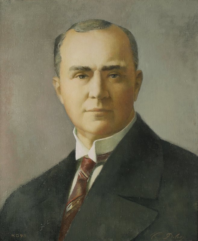 Mārtiņš Prīmanis. (1878.-1950.) Latvijas Universitātes rektors no 1937. līdz 1940. gadam un no 1941. līdz 1944. gadam.