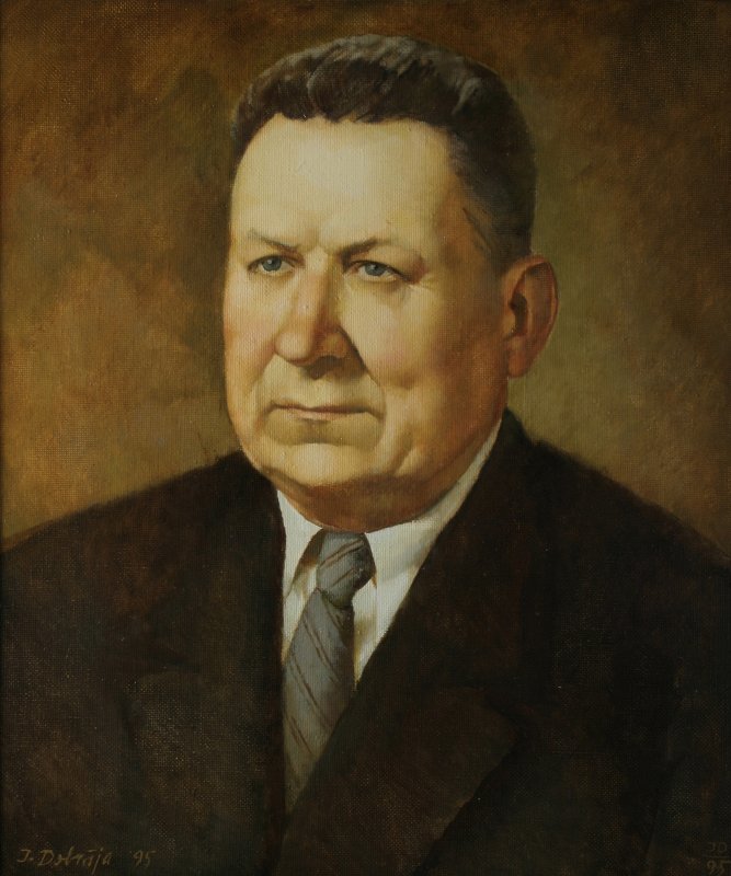 Jānis Jurgens. (1900.-1983.) Latvijas Universitātes rektors 1941. gadā un no 1949. līdz 1962. gadam.