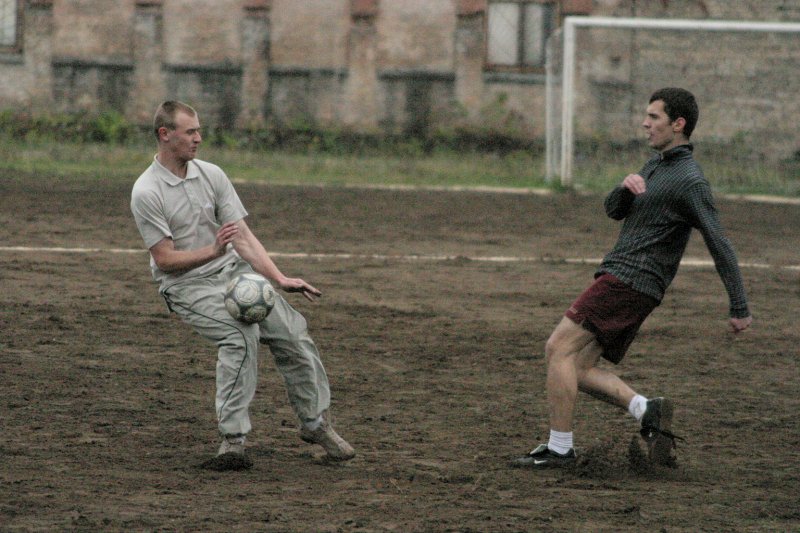 LU kausa izcīņa futbolā. Spēle starp MVF un VFF komandām.