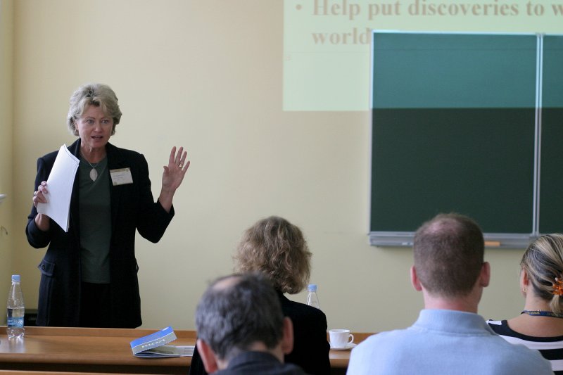 27. ikgadējais EAIR (European Association for Institutional Research - The European Higher Education Society) 
forums 'Enduring Values and New Challenges in Higher Education'. Susan Frost (Emory University).