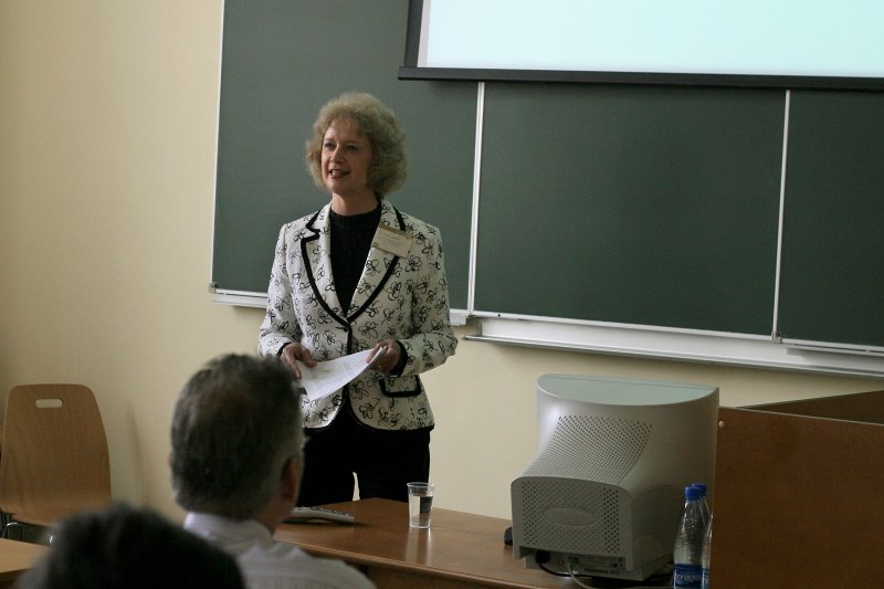 27. ikgadējais EAIR (European Association for Institutional Research - The European Higher Education Society) forums 'Enduring Values and New Challenges in Higher Education'. Dr Trudy Banta (Indiana University-Purdue University Indianapolis, Vice-Chancellor).