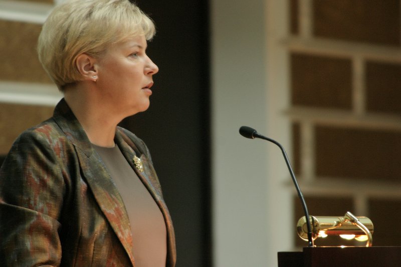 Augstākās tiesas 15 gadu jubilejai veltīta starptautiska zinātniskā konference. Ingrīda Ūdre, LR Saeimas priekšsēdētāja.