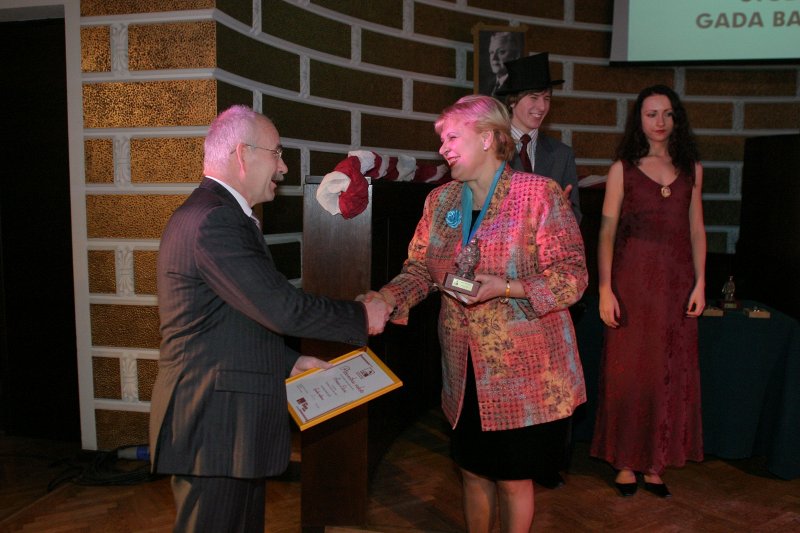 Latvijas Studentu apvienības 'Studentu Gada balvas 2005' pasniegšanas ceremonija. null