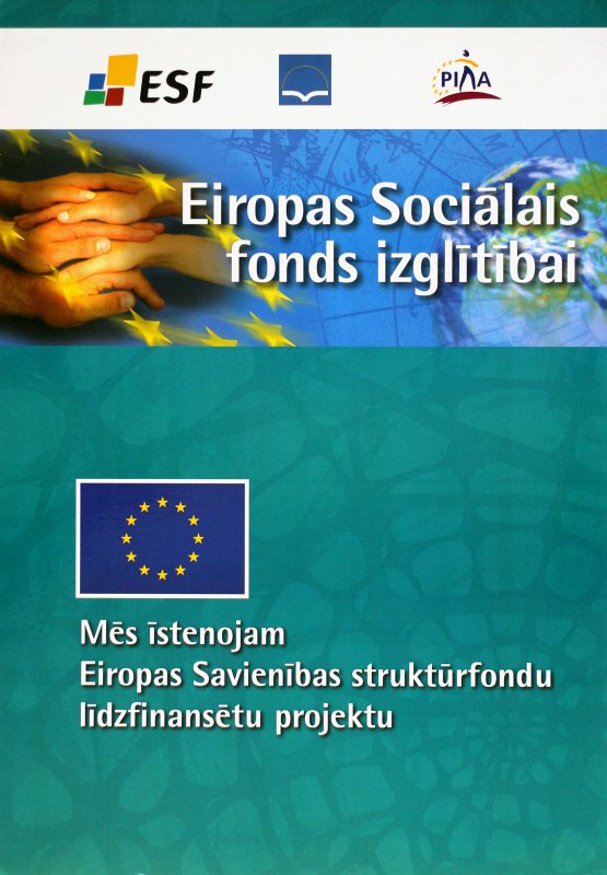 LU Ķīmijas fakultāte. Plakāts. Eiropas Sociālais fonds izglītībai. Eiropas Savienības struktūrfondi.