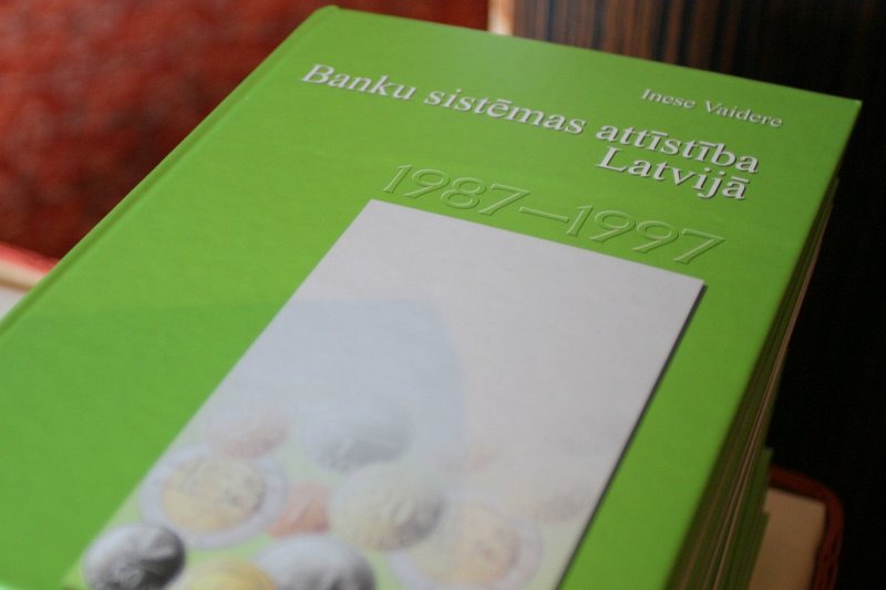 Grāmatas 'Banku sistēmas attīstība Latvijā' atkārtotā izdevuma atvēršanas svētki. null