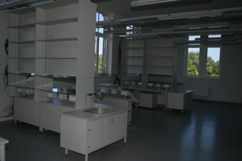 LU Bioloģijas fakultātes jaunās laboratorijas. null