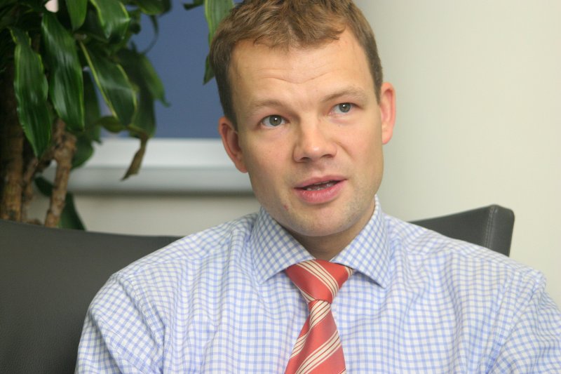 Toms Siliņš. Hansabankas valdes loceklis, Finanšu daļas vadītājs, bijušais LU students.