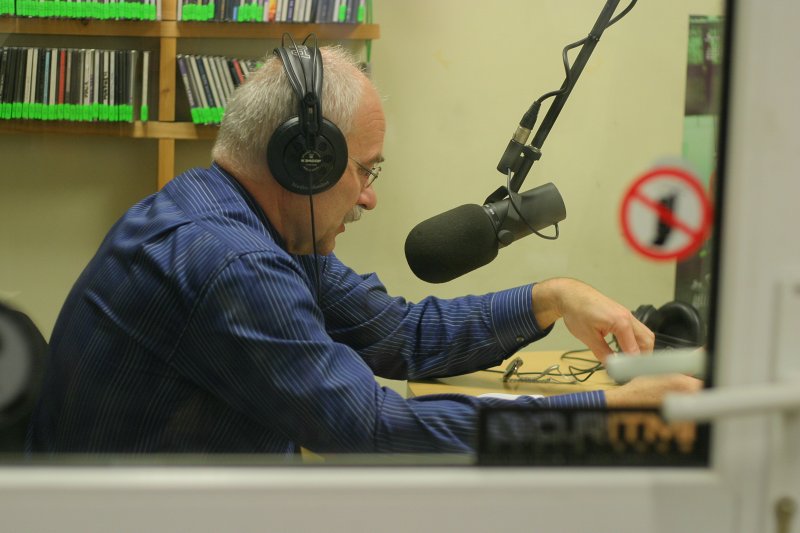 Latvijas Universitātes Radio 'NABA' 4 gadu jubileja. 'Nabas' studijā - LU rektors Ivars Lācis.
