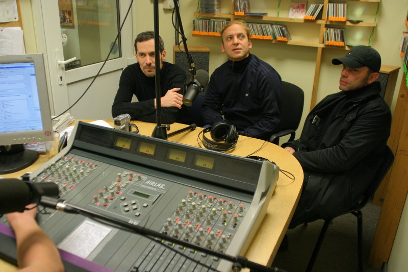 Latvijas Universitātes Radio 'NABA' 4 gadu jubileja. 'Nabā' viesojas grupa 'Camouflage'.