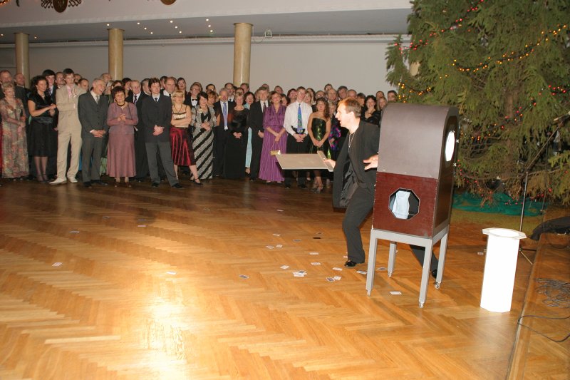 Latvijas Universitātes darbinieku Ziemas balle. null