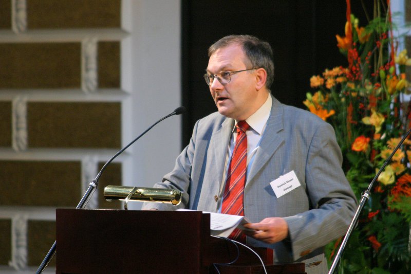 Konference 'The Harmonization of Law in the Baltic Sea Region After the Expansion of the European Union' Prof., Dr.iur. Heinrich Dörner (Vācija).