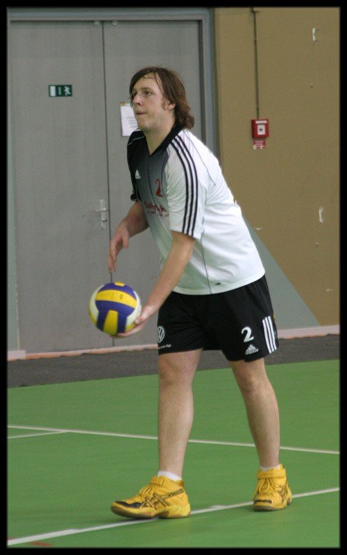Starptautiskais Augstskolu Kauss 2007 volejbolā. Spēle starp LU un Kauņas vīriešu komandām.
