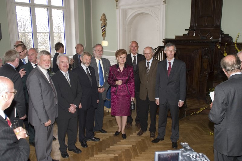 Latvijas Universitātē viesojas Viņa Majestāte Beļģu karalis Alberts II. null