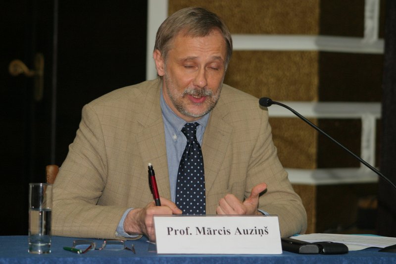 LU rektora amata kandidātu diskusija par universitātes nākotni. Prof. Mārcis Auziņš, rektora amata kandidāts.