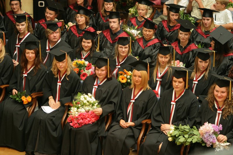 LU Pedagoģijas un psiholoģijas fakultātes absolventu izlaidums. null