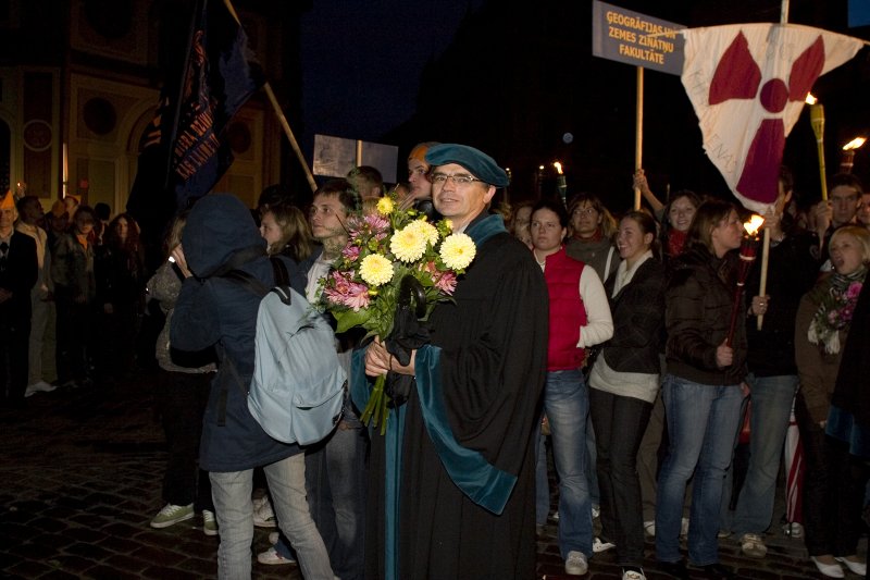 Jaunā Studenta svētki (Aristoteļa svētki) '2007 Doma Laukumā. null