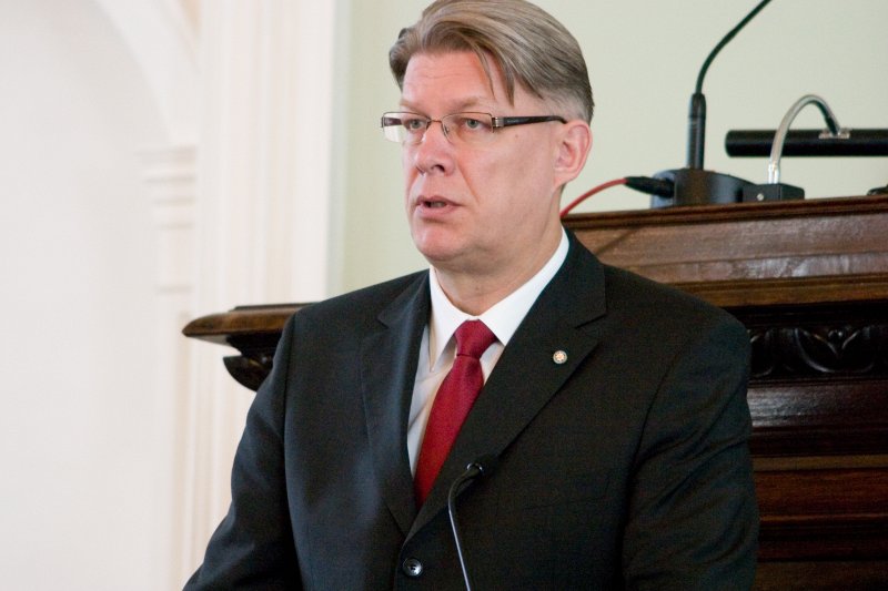 Latvijas Rektoru Padomes sēde. Latvijas Valsts prezidents Valdis Zatlers.
