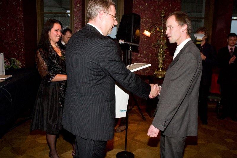 Vernera fon Sīmensa Izcilības balvu (Werner von Siemens Excellence Award) pasniegšanas ceremonija Latvijas Nacionālajā operā. null