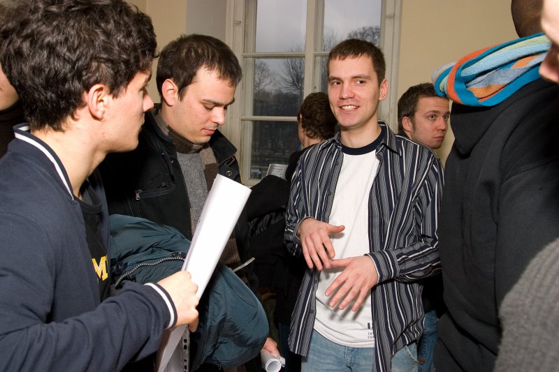 Informatīvā sapulce Latvijas Universitātes pavasara semestra 2008 apmaiņas studentiem. null
