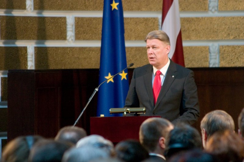Konference 'Lisabonas līgums - kā tas mūs ietekmēs?'. Latvijas valsts prezidents Valdis Zatlers.