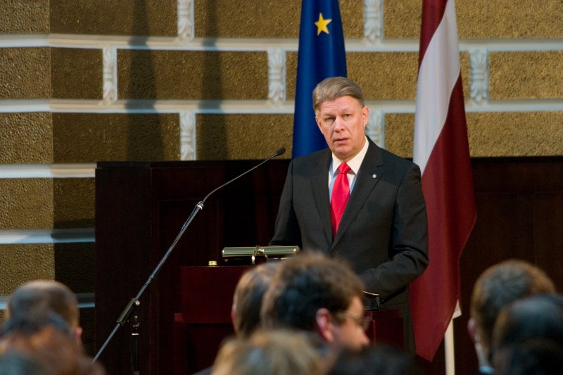 Konference 'Lisabonas līgums - kā tas mūs ietekmēs?'. Latvijas valsts prezidents Valdis Zatlers.
