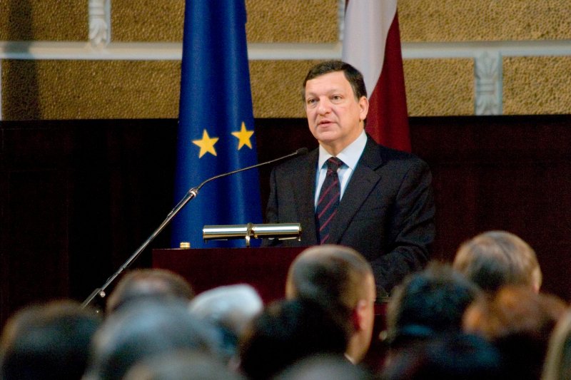 Konference 'Lisabonas līgums - kā tas mūs ietekmēs?'. Eiropas Komisijas priekšsēdētājs Žozē Manuels Barozu (José Manuel Barroso).