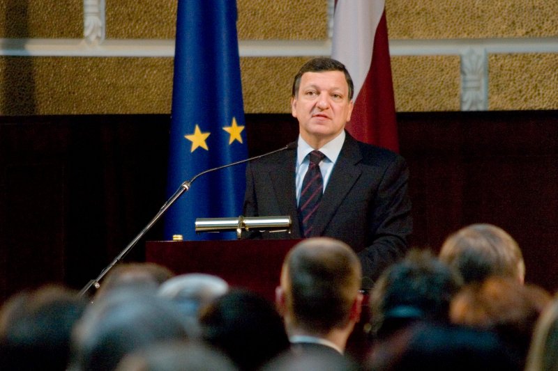 Konference 'Lisabonas līgums - kā tas mūs ietekmēs?'. Eiropas Komisijas priekšsēdētājs Žozē Manuels Barozu (José Manuel Barroso).