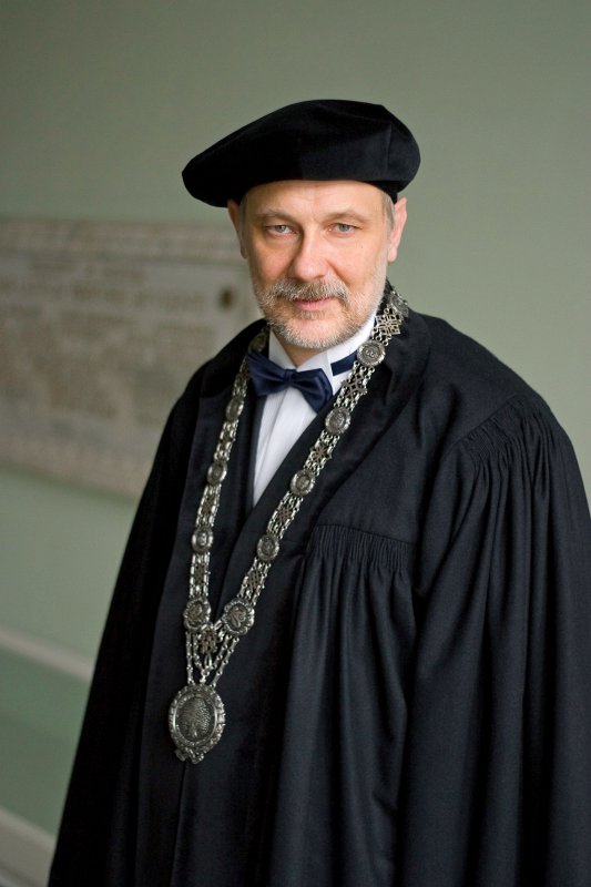 Latvijas Universitātes rektors prof. Mārcis Auziņš. null