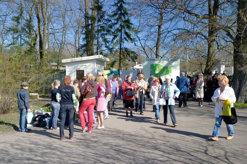 Pavasara svētki Latvijas Universitātes Botāniskajā dārzā. null