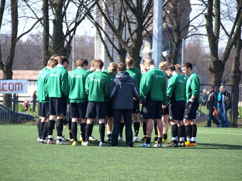 Latvijas 1. līgas futbola čempionāta spēle 'FS METTA/Latvijas Universitāte' pret 'Kvarcs' (Madona). null