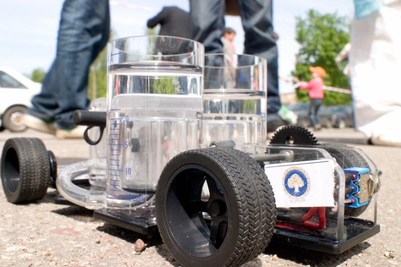 Projekts SET (Saules Enerģija Tuvplānā) 'SETautomobilis'. Ūdeņraža auto modelis.