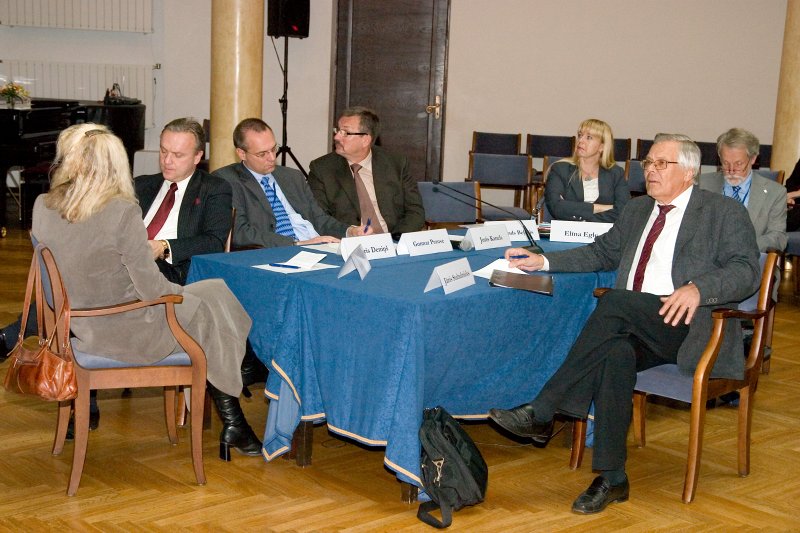 Baltijas jūras reģiona starptautiskā konference 'Baltijas uzņēmējdarbība un socio-ekonomiskā attīstība' (Baltic Business and Socio-Economic Development 2008- BBSED). Apaļā galda diskusija 'Innovations: Does it Impact SMEs Development in the Baltic Sea Region?'