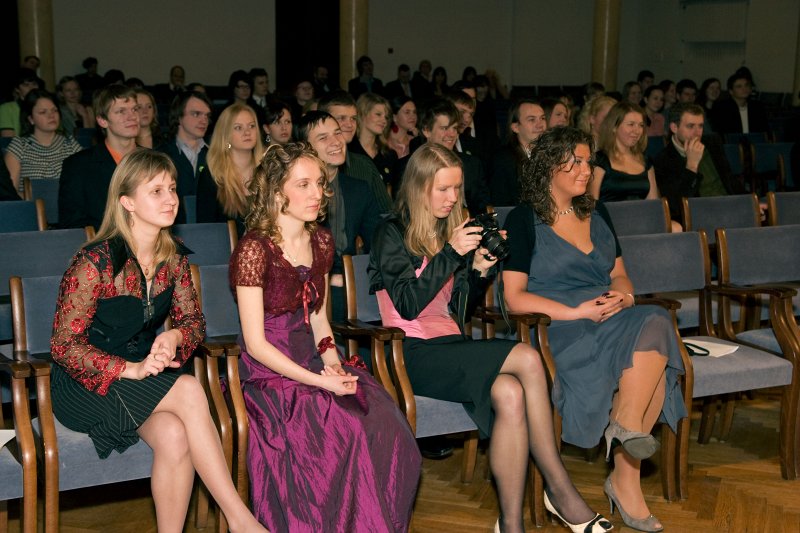 Latvijas Universitātes Studentu padomes (LUSP) Gada balvas pasniegšanas ceremonija. null