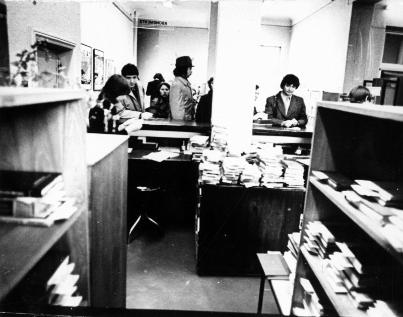 Centrālās bibliotēkas abonements 1977. gadā. null